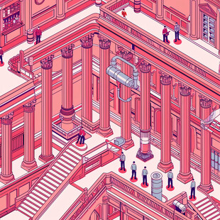 麻省理工学院插画