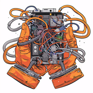 机甲风卡通人物