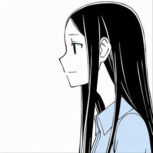 回头相望的少女