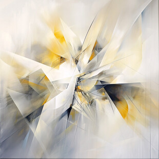 立体几何光影装饰画