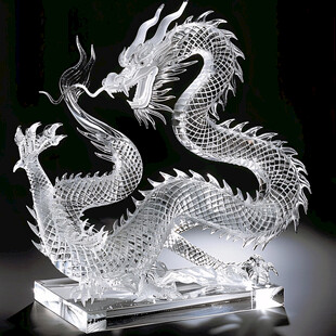 水晶工艺龙