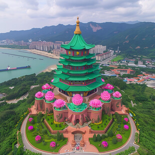 大愿文化园全景