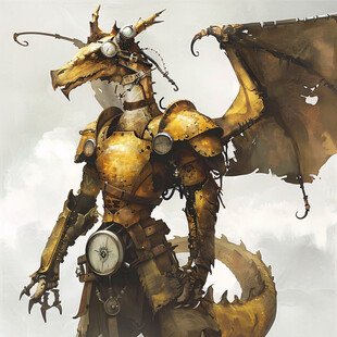 机甲风格龙宝宝