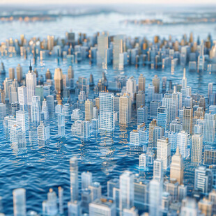 超现实虚空间立体城市