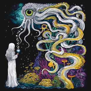 奇幻生物插画