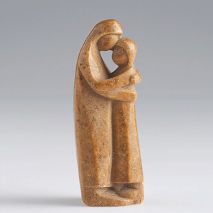 赤土陶女献纳者头像