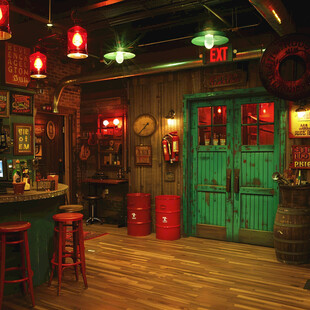 小酒馆场景模拟