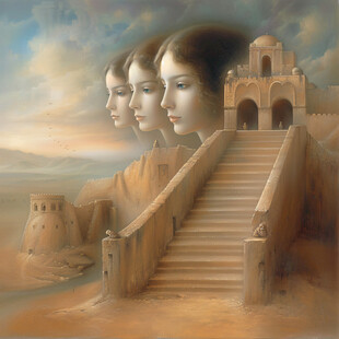 超现实主义油画