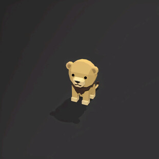 小熊立体效果