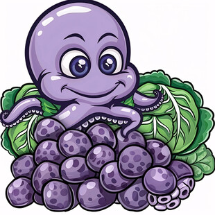 葡萄吉祥物