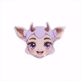 可爱羚羊吉祥物