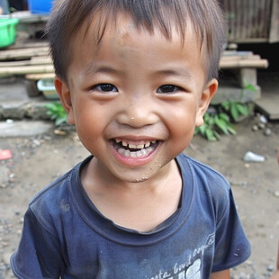 幼儿园笑脸