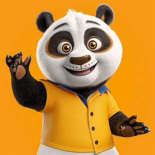 熊猫商务经理点赞头像