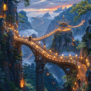 古风人物大场景