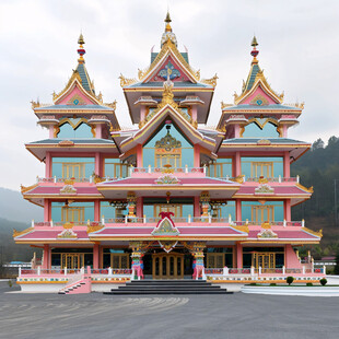 大型寺院建筑