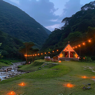 高山帐篷旅店