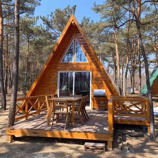 三角形度假小木屋