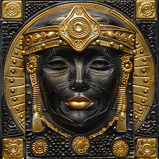 古埃及高级祭司头像