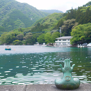 相州箱根湖水