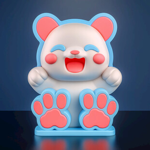 原创卡通智能小猫