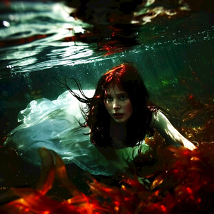 海底世界唯美女孩