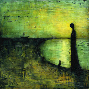 沙画和尚古典元素复古