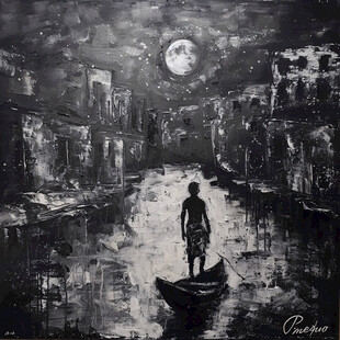 星空系列油画展