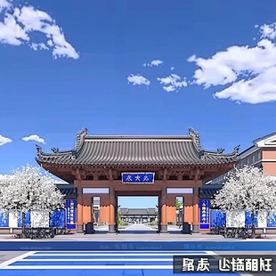 正大门校园古建