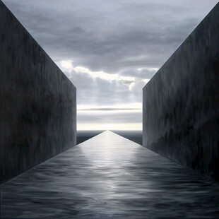 海洋海洋日出装饰画