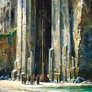 远古人类生存场景