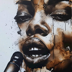 新颖新锐创意艺术绘画