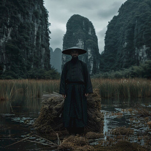 戴草帽的侠客