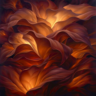 酒暗红棕黄色抽象渐变