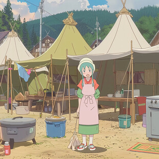 日本人物生活场景图