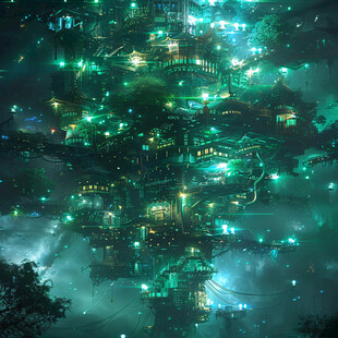 超现实虚空间立体城市