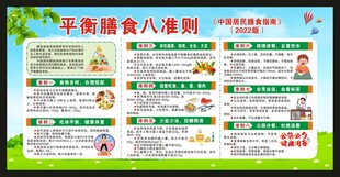 平衡膳食八准则