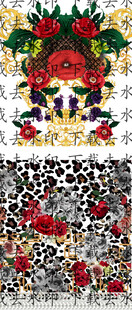 女装定位花