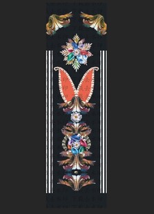 女装定位花