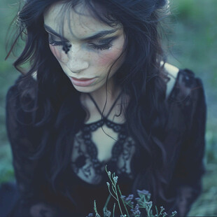 女性高清艺术特写照片