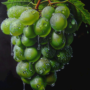 逼真的水果艺术