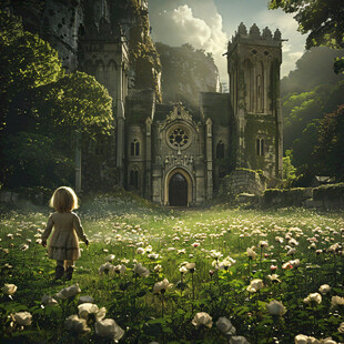 超现实主义的城堡