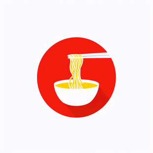 面条标志logo