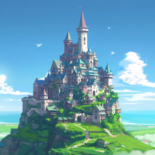 插画城堡