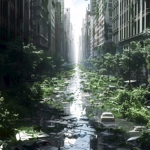 超现实虚空间立体城市