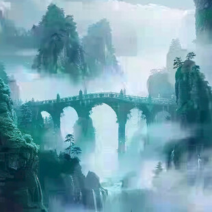 奈何桥插画