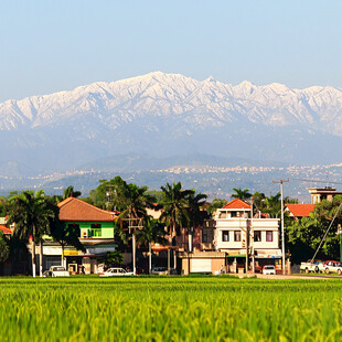 源里金峰农田大山