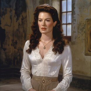 风流寡妇瓦伦西娜服装