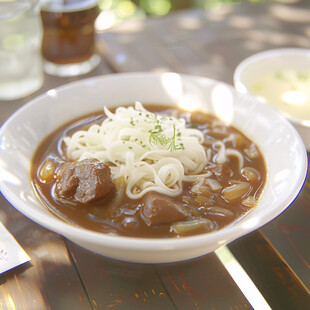 土豆牛腩乌冬面