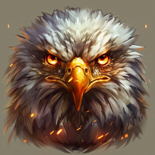 动物老鹰小鹰头像