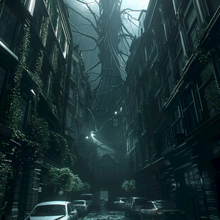 超现实虚空间立体城市